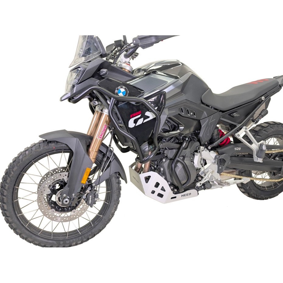 BMW F 900 GS 2024 - APSAUGINIŲ LANKŲ KOMPLEKTAS + ALIUMINIO VARIKLIO APSAUGA